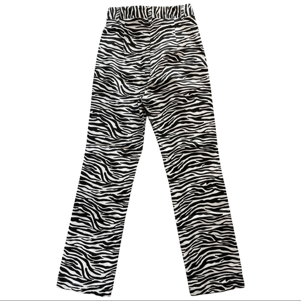 High Rise Zebra Pants - Picture 3 of 4